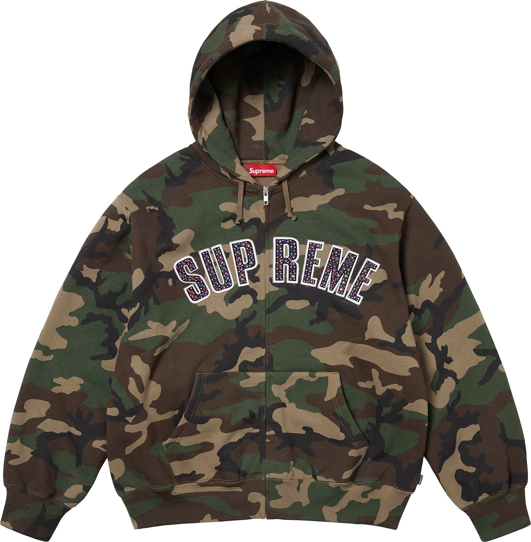 Supreme®/b.b. Simon® Zip Up Hooded Sweatshirt view 10